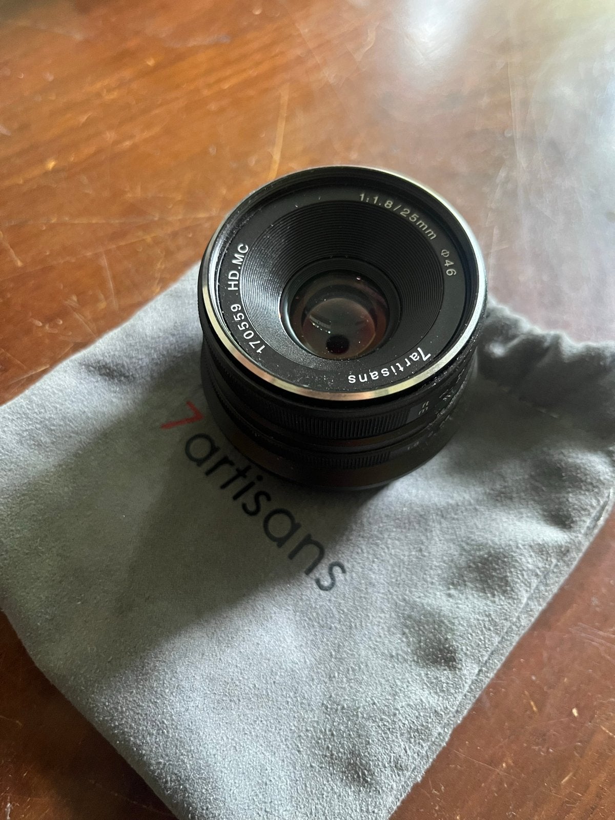 7artisans 25mm F1.8 lens - Goede staat, Audio, Tv en Foto, Fotografie | Lenzen en Objectieven, Standaardlens, Overige merken, Fujifilm X-mount