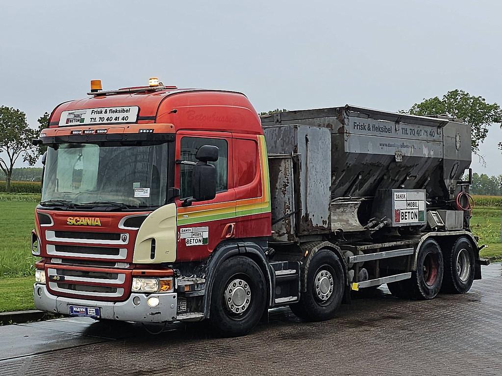 SCANIA P400 8x4, Automaat, Euro 5, Bedrijf, Diesel