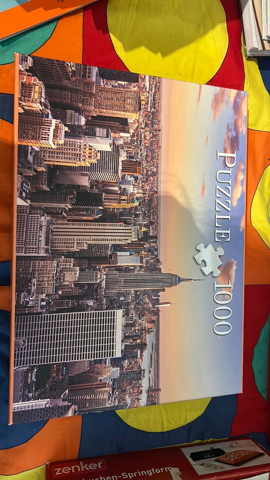 New york 1000 stukjes, Hobby en Vrije tijd, Ophalen, 500 t/m 1500 stukjes, Gebruikt, Legpuzzel