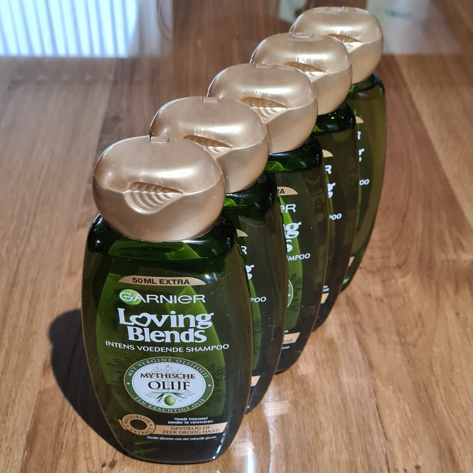 Garnier Loving Blends shampoo mythise olijf 5 stuks, Ophalen of Verzenden, Nieuw, Shampoo of Conditioner