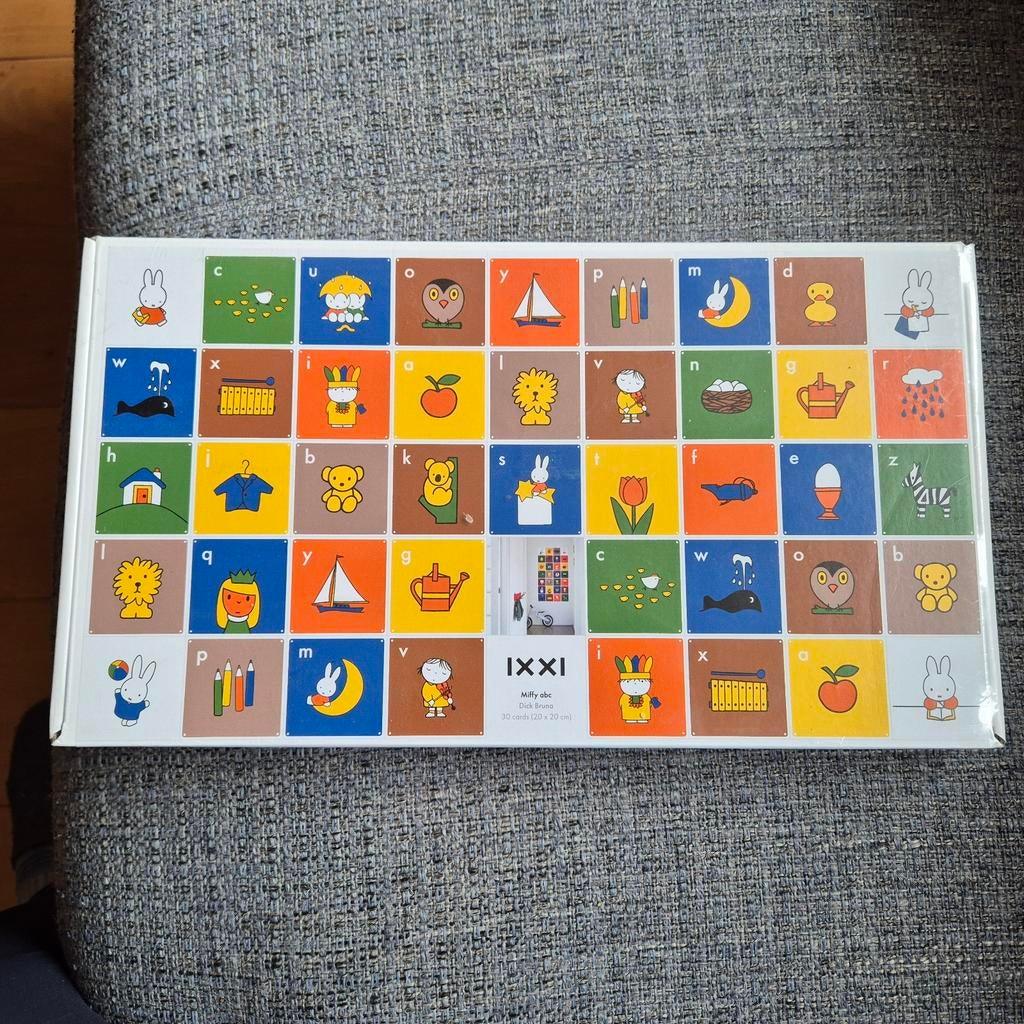 IXXI Nijntje Miffy abc wanddecoratie, Ophalen of Verzenden, Nieuw