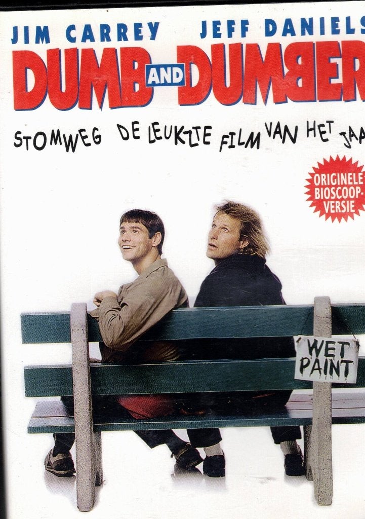 Dumb And Dumber - Bobby Farrelly & Peter Farrelly, Cd's en Dvd's, Nederlands, Ophalen of Verzenden, Zo goed als nieuw, Vanaf 12 jaar
