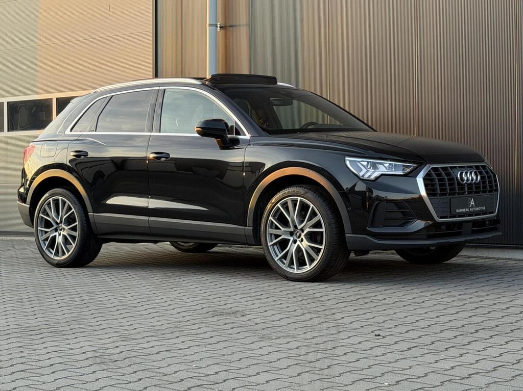 Audi Q3 45 TFSI e |panorama|memory|ACC|keyless|camera, Auto's, Audi, Gebruikt, Met garantie (alle), Zwart, 245 pk