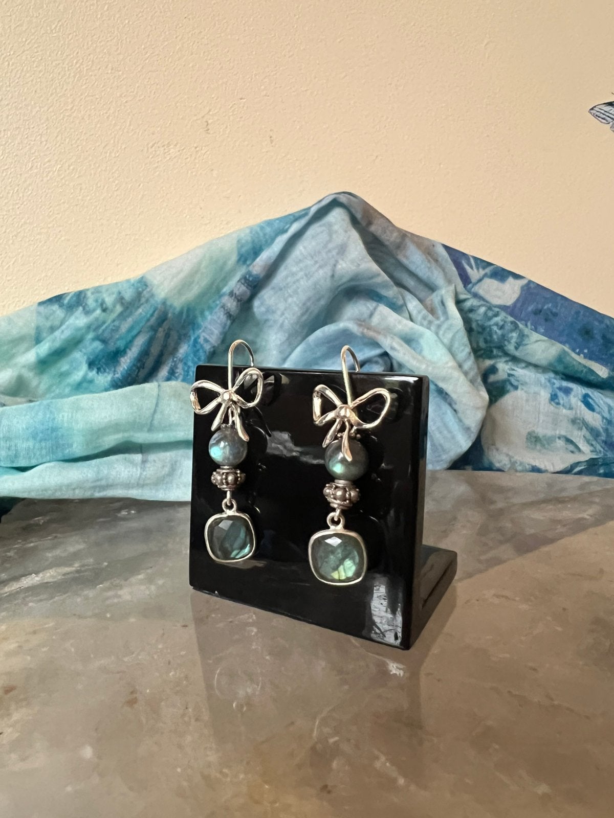 Labradoriet beschermt aura straling magie power uniek, Sieraden, Tassen en Uiterlijk, Oorbellen, Hangers, Blauw, Nieuw, Ophalen of Verzenden