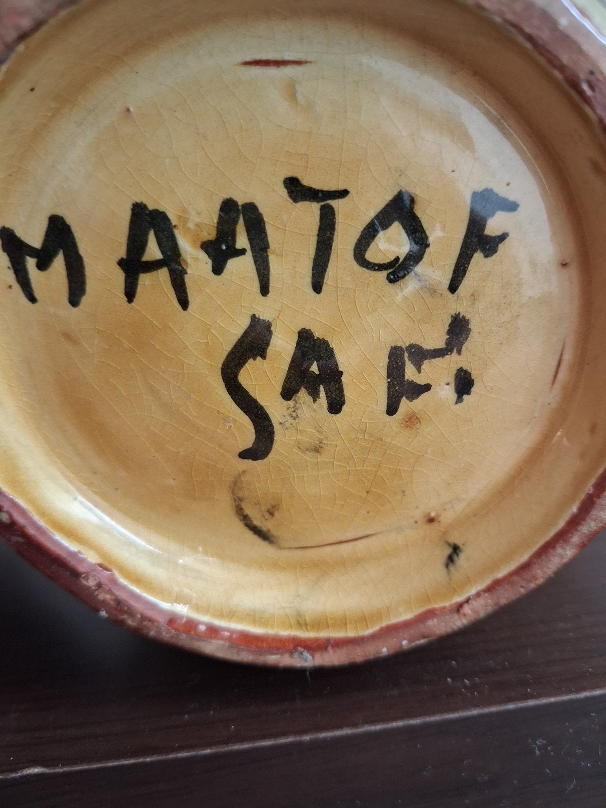 Originele Handgemaakte Marokkaanse Safi Vaas, Ophalen of Verzenden