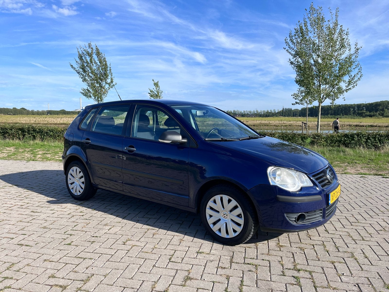 Volkswagen Polo 1.4 TDI 69PK -2009 Blauw - 149118 KM, Voorwielaandrijving, 580 kg, 1064 kg, Blauw
