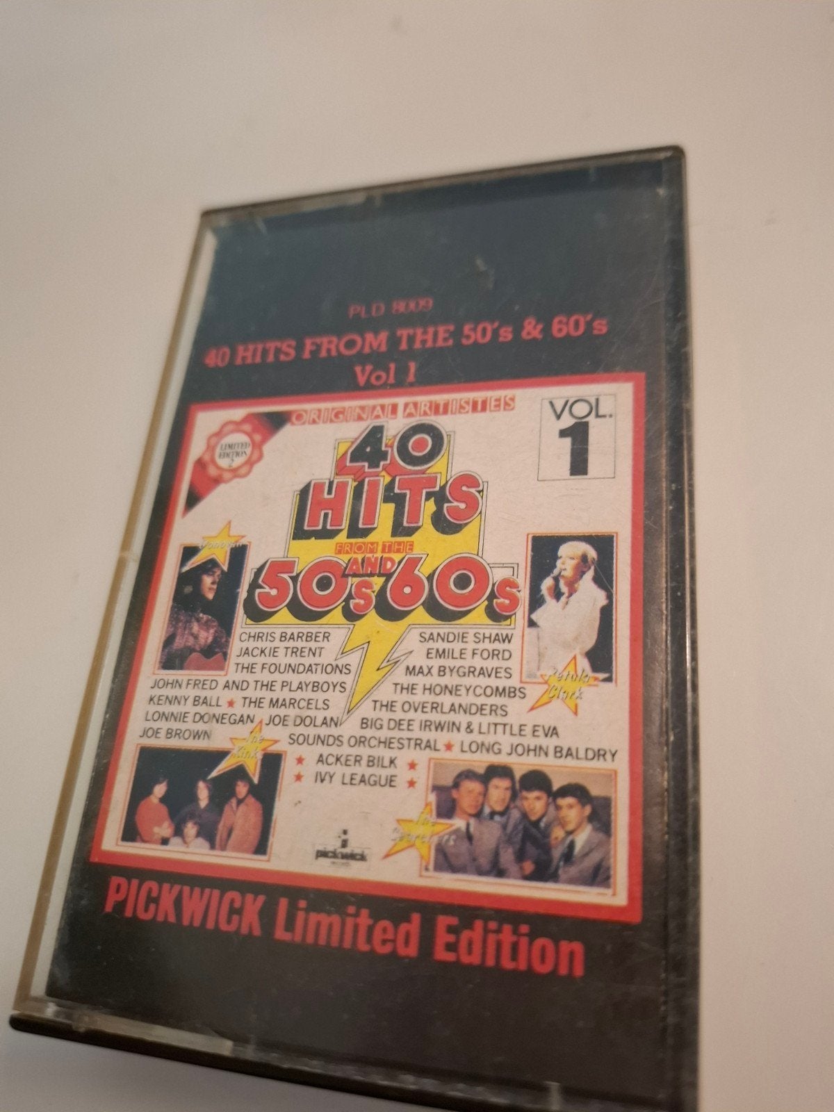 40 Hits From The 50's & 60's Vol 1 -Pickwick Limited Edition, Cd's en Dvd's, Gebruikt, 1 bandje, Ophalen of Verzenden, Voorbespeeld