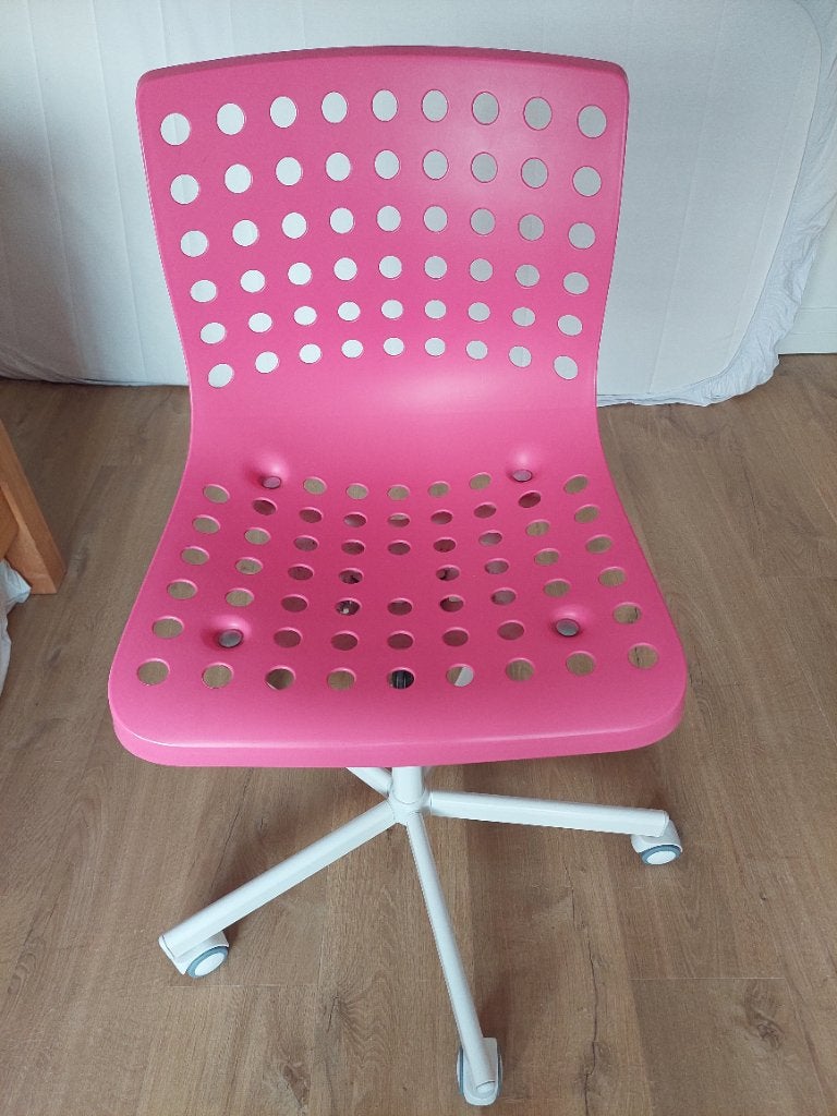 Bureaustoel kind, Ophalen, Gebruikt, Roze, Bureaustoel