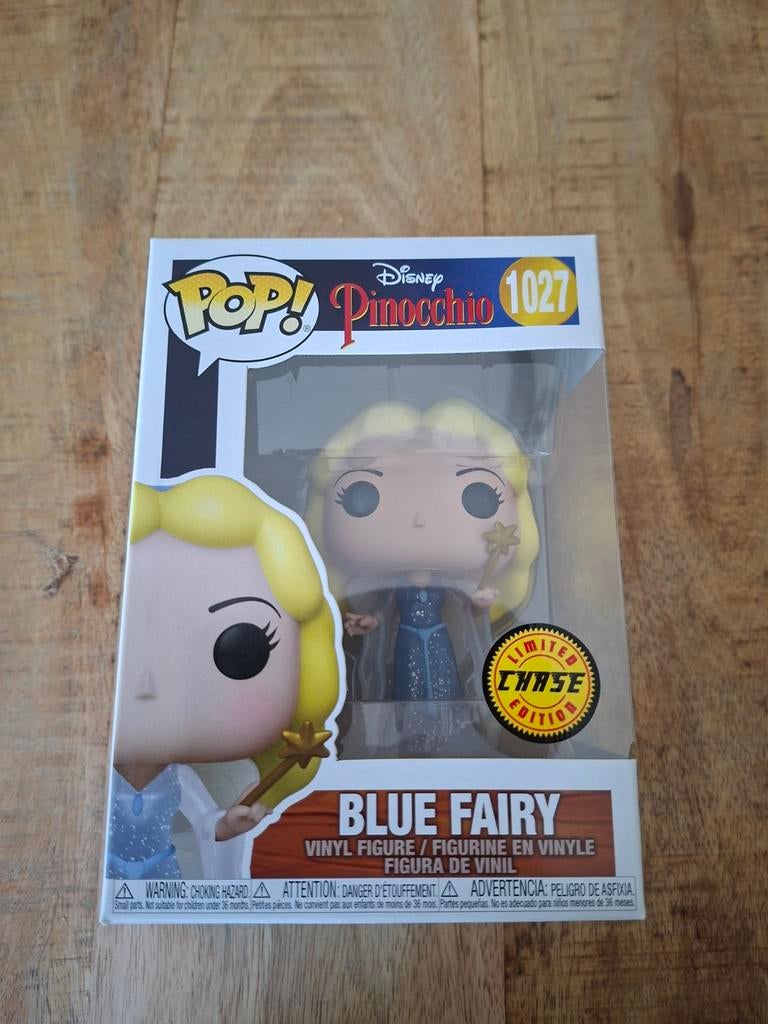Funko pop Blue Fairy Chase Pinocchio, Ophalen of Verzenden, Zo goed als nieuw