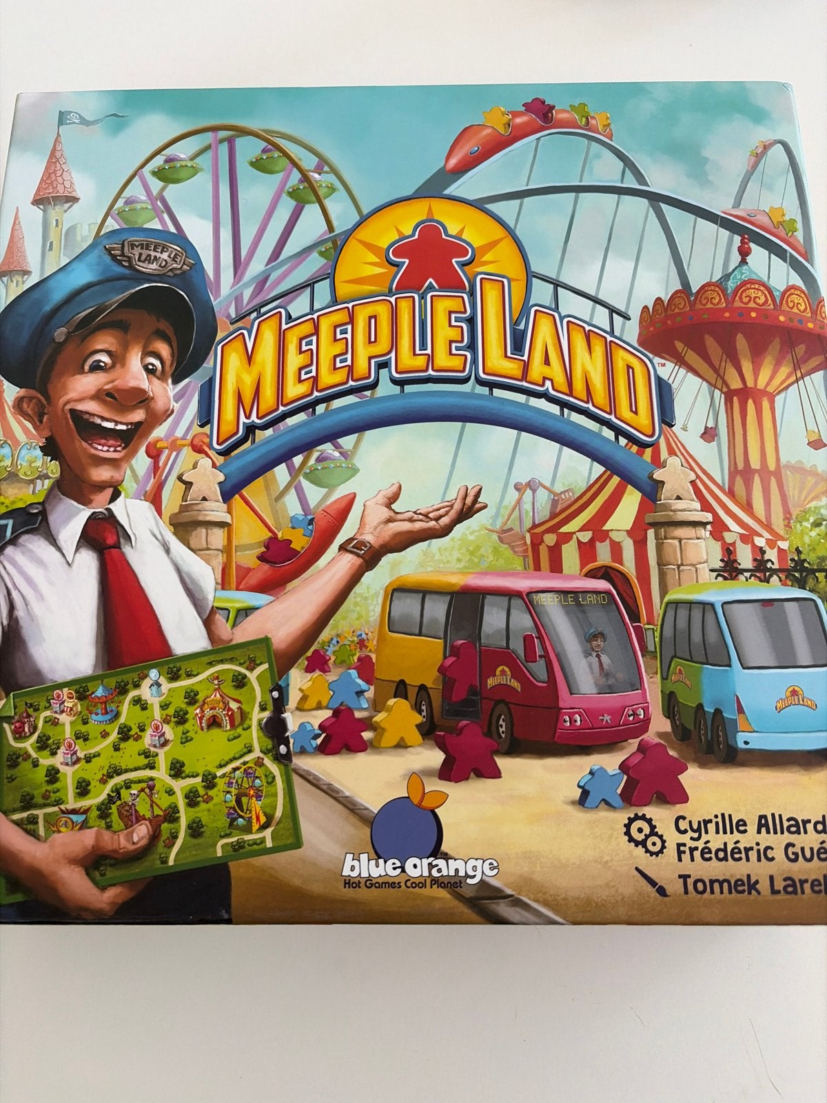 Meeple Land Bordspel - Enkel ophalen, Hobby en Vrije tijd, Drie of vier spelers, Ophalen, Zo goed als nieuw