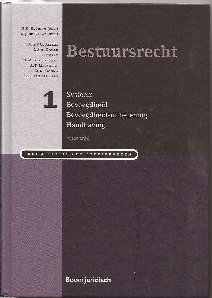 Bestuursrecht deel 1, Boeken, Studieboeken en Cursussen, Zo goed als nieuw, HBO, Alpha, Ophalen of Verzenden