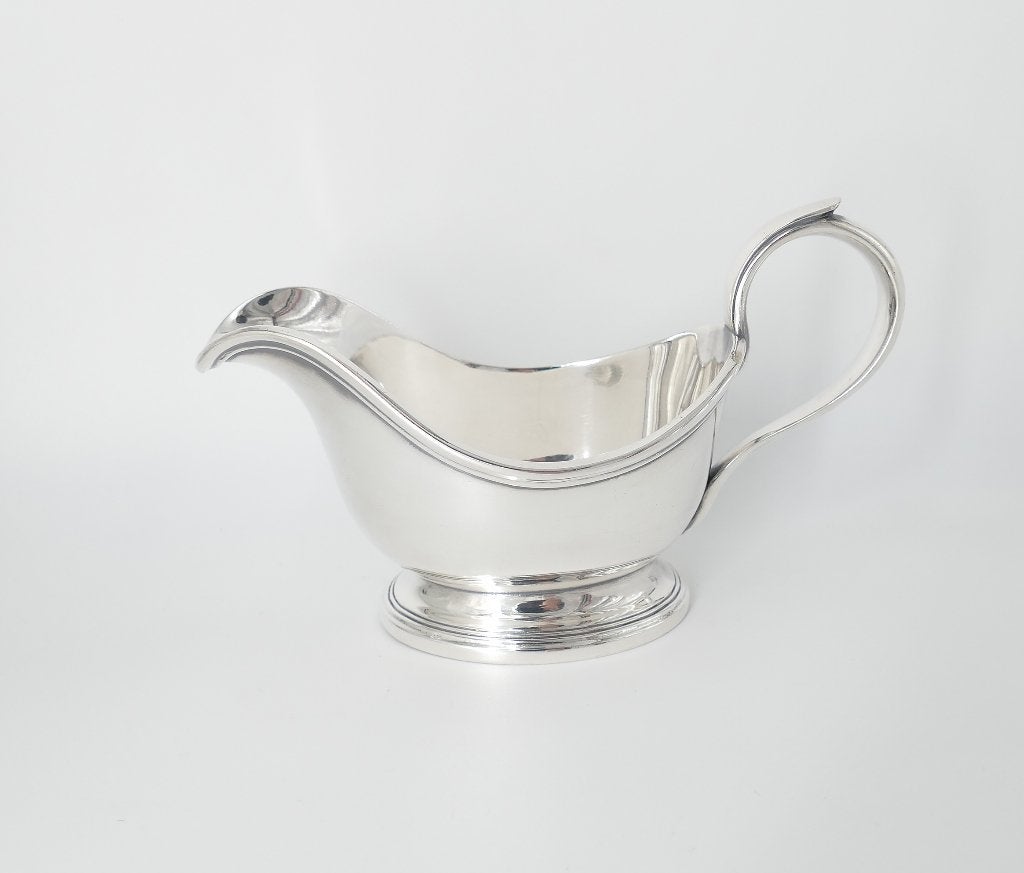 Antieke Christofle Sausboot - "Faënza" - c. 1926, Ophalen of Verzenden