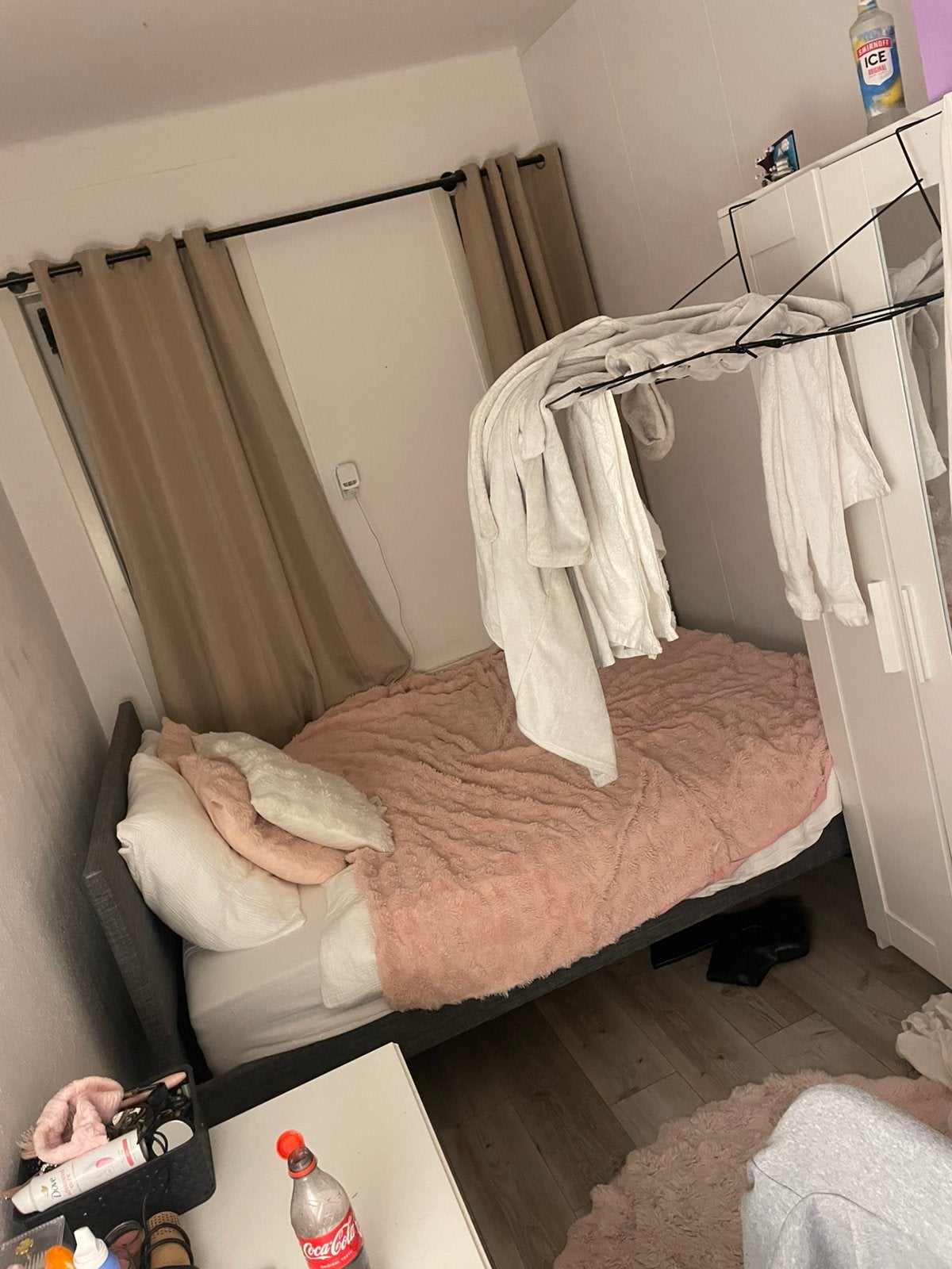 Bed, Huis en Inrichting, Ophalen, Gebruikt, Tweepersoons, 180 cm