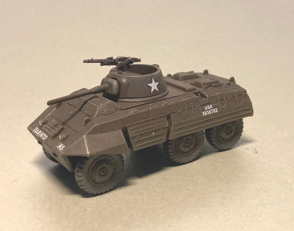 MINITANK  M8 Greyhound, Ophalen of Verzenden, Gebruikt, Overige typen, Herpa
