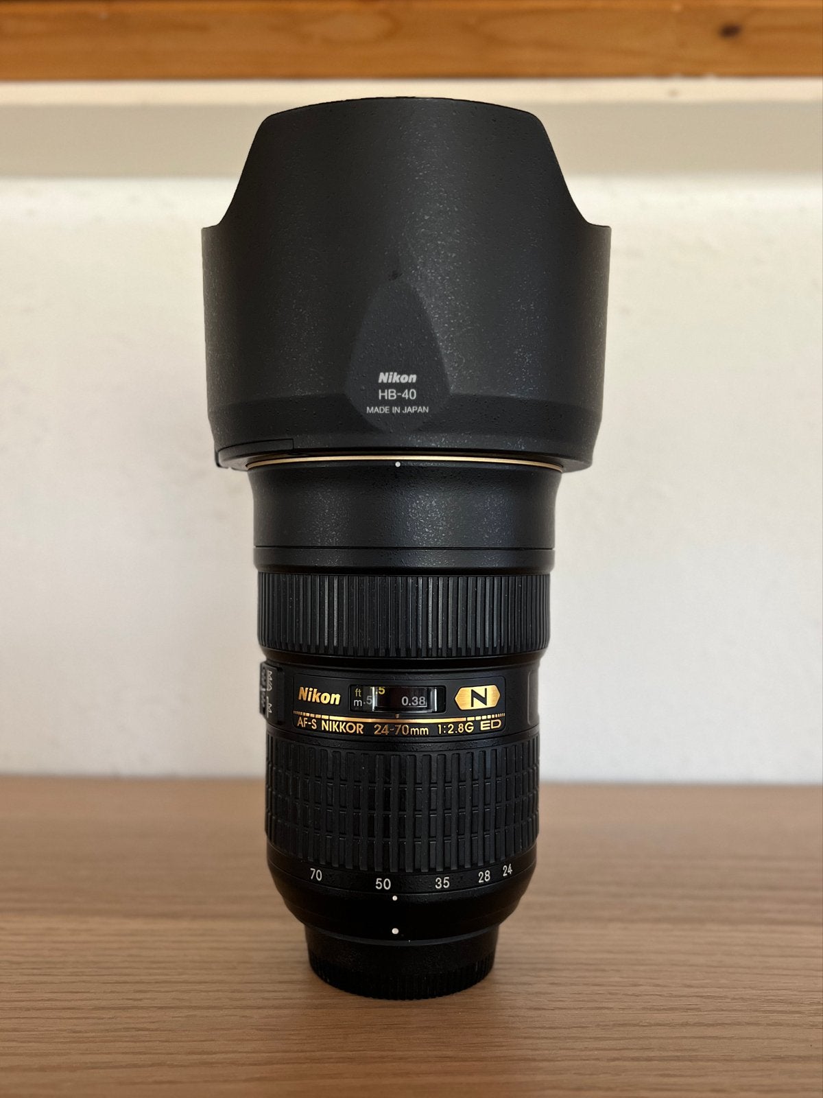 Nikon AF-S Nikkor 24-70mm f/2.8G ED in nieuwstaat, Nikon, Ophalen of Verzenden, Zo goed als nieuw, Zoom