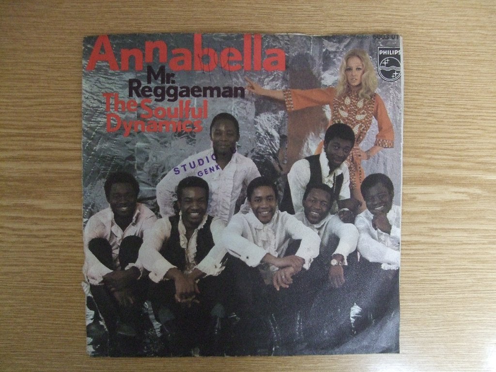 THE SOULFUL DYNAMICS     ANNABELLA / MR. REGGAEMAN, 7 inch, Ophalen of Verzenden, Zo goed als nieuw, Reggae en Ska