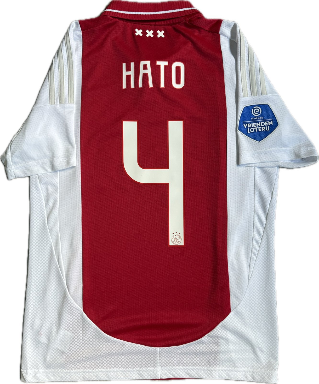 Origineel ajax thuisshirt 2024/2025 Hato, Sport en Fitness, Voetbal, Maat S, Ophalen of Verzenden, Zo goed als nieuw, Shirt