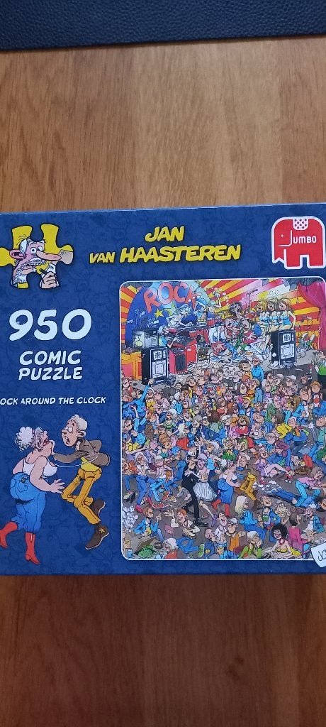 Jan van Haasteren Rock Around The Clock, Ophalen, 500 t/m 1500 stukjes, Zo goed als nieuw