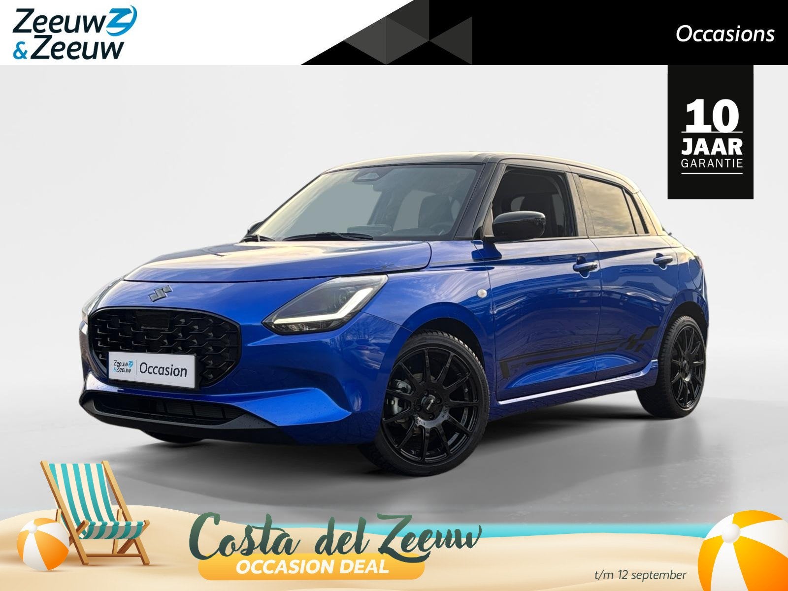 Suzuki Swift 1.2 Select Sport Edition | Uniek bij Zeeuw & Ze, Auto's, 12 maanden, Stof, Origineel Nederlands, Bedrijf