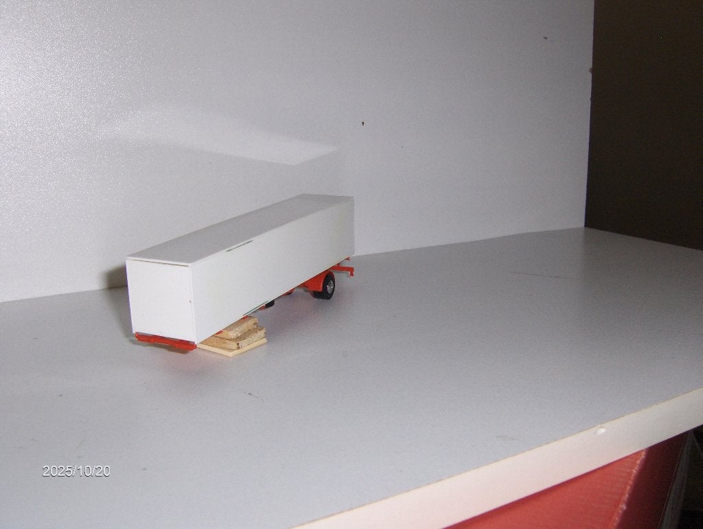 Herpa - Trailer, Ophalen of Verzenden, Gebruikt, Bus of Vrachtwagen, Herpa