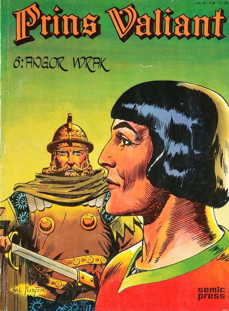Prins Valiant dl 6 - Angor Wrak - Harold R. Foster, Gelezen, Harold R. Foster, Verzenden, Eén stripboek