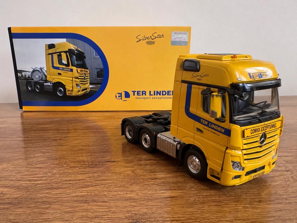 Ter Linden SilverStar Mercedes 1:50, Ophalen of Verzenden, Zo goed als nieuw, Bus of Vrachtwagen