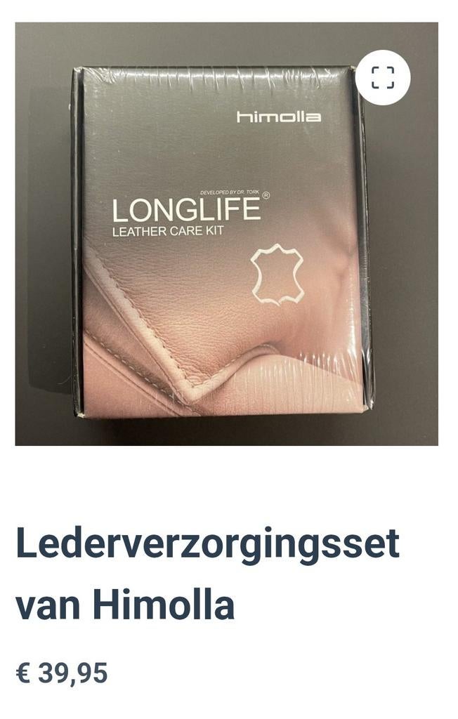 Himolla Longlife Lederverzorgingsset - Nieuwprijs €39,95, Ophalen