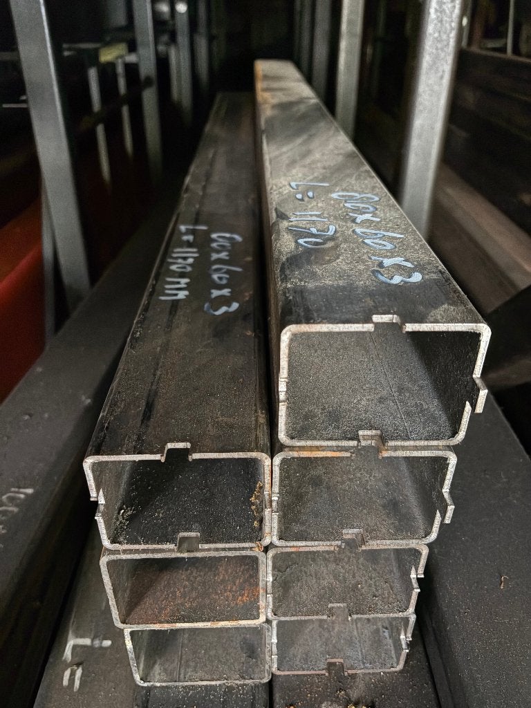 Balk, koker 80 x 60 x 3 mm  ,Lengte  1170mm, Ophalen, Nieuw, Minder dan 180 cm, Balken