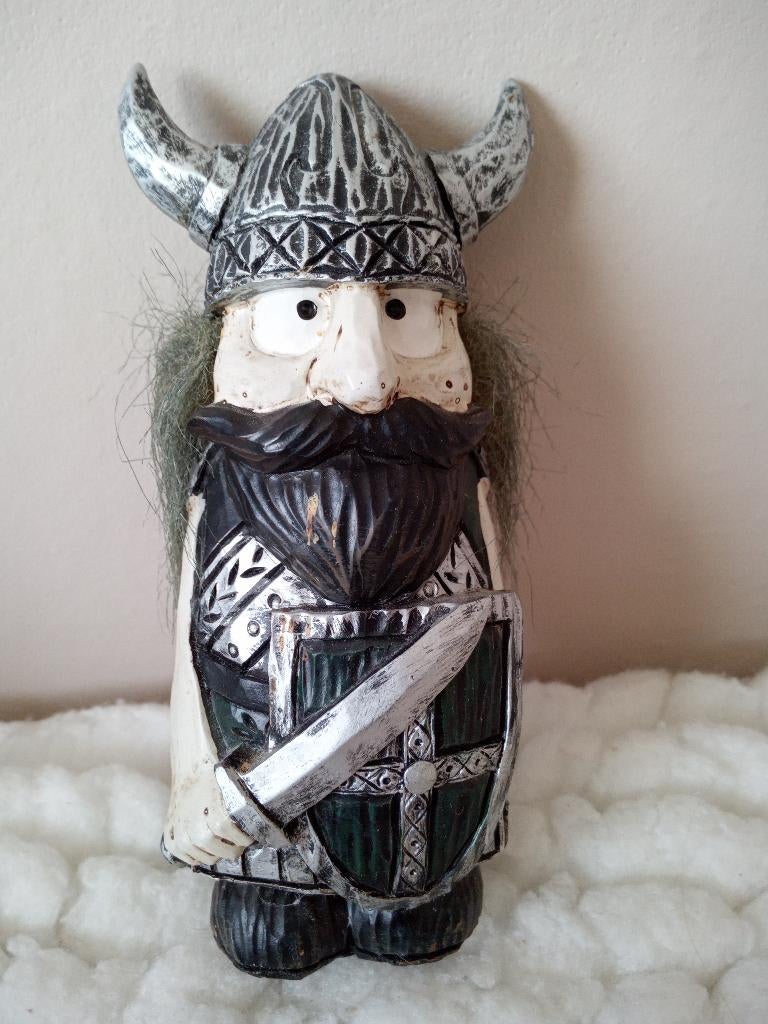 Vintage Scandinavische Viking - Anna Victoria, Antiek en Kunst, Ophalen, Minder dan 20 cm, Buste, Handgemaakt