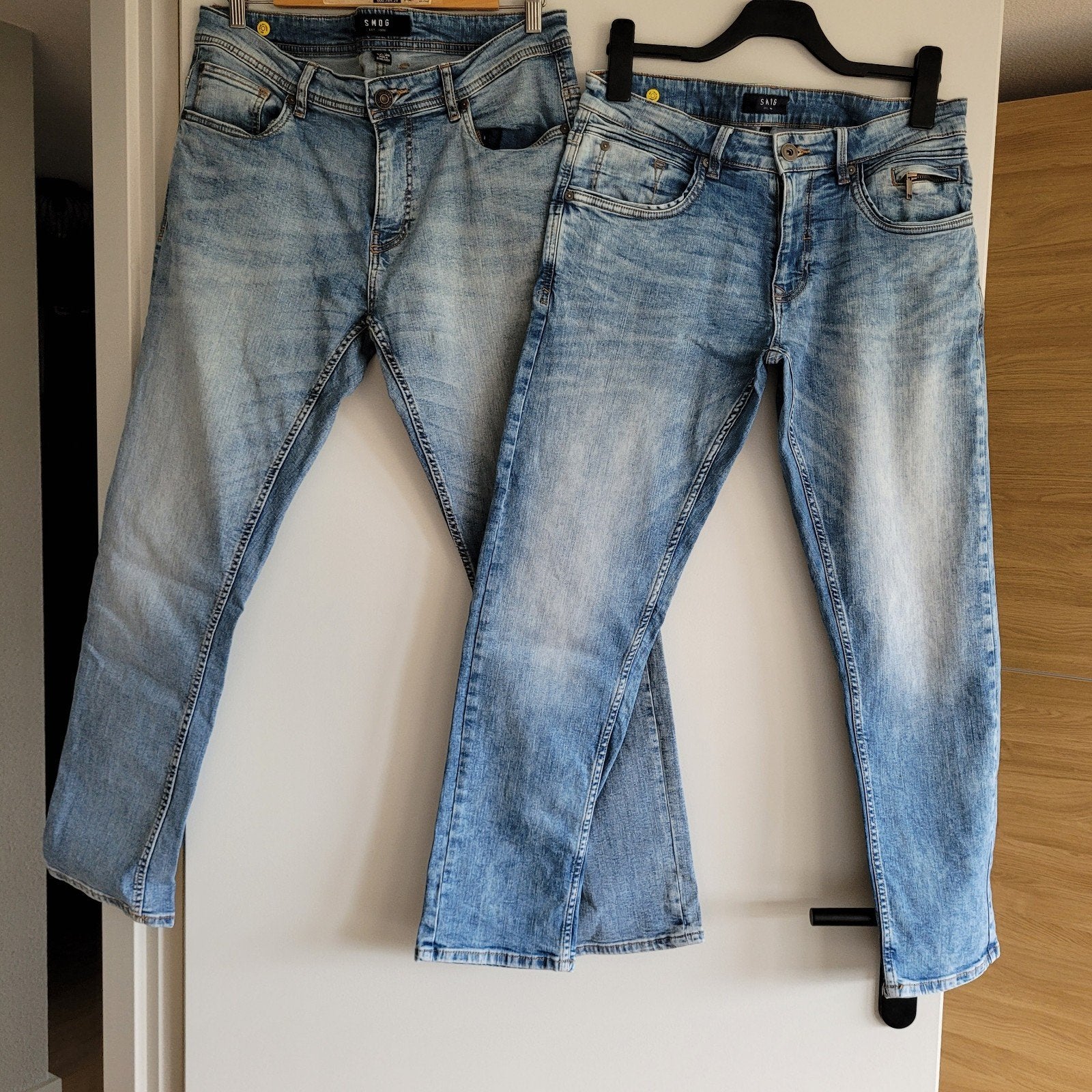 Smog Jeans - Lichtblauwe spijkerbroek maat W32/L30, Kleding | Heren, Spijkerbroeken en Jeans, Blauw, W32 (confectie 46) of kleiner