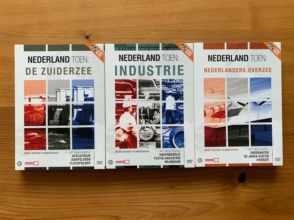 Nederland Toen Serie/ Beeld en Geluid 2 DVD, Cd's en Dvd's, Dvd's | Documentaire en Educatief, Alle leeftijden, Boxset, Ophalen of Verzenden