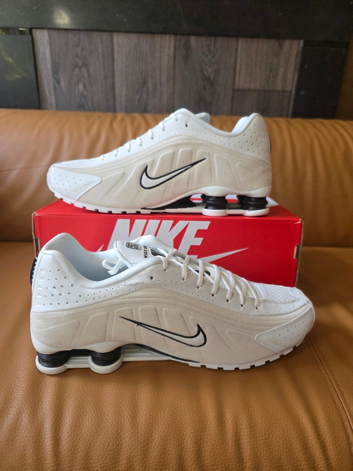 W NIKE SHOX R4  MAAT 45,5, Overige kleuren, Verzenden, Nike, Nieuw