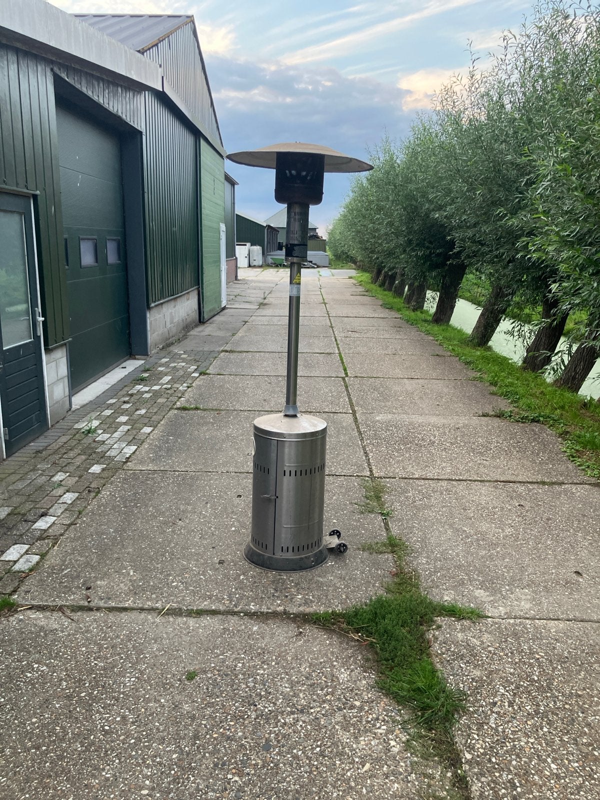 Terrasverwarmer op gas - Gebruikt, Ophalen, Gebruikt, Gas, Vloer