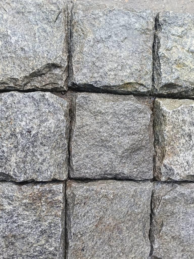 tegels natuursteen graniet 40x40x7-8 cm stenen, bijzonder, Ophalen, Natuursteen, Terrastegels