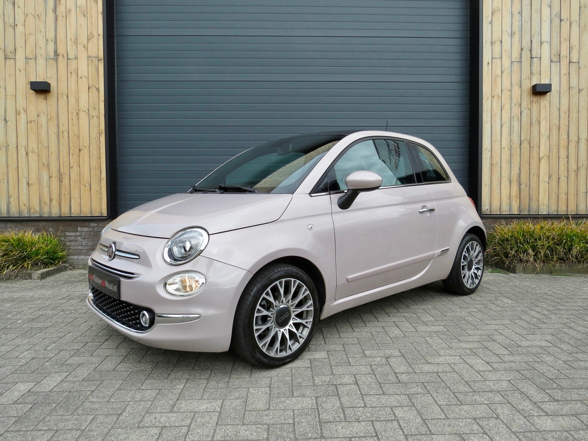 Fiat 500 1.2 Star automaat *Cruise con*Carplay *Unieke kleur, Gebruikt, 4 stoelen, Leder en Stof, Bedrijf