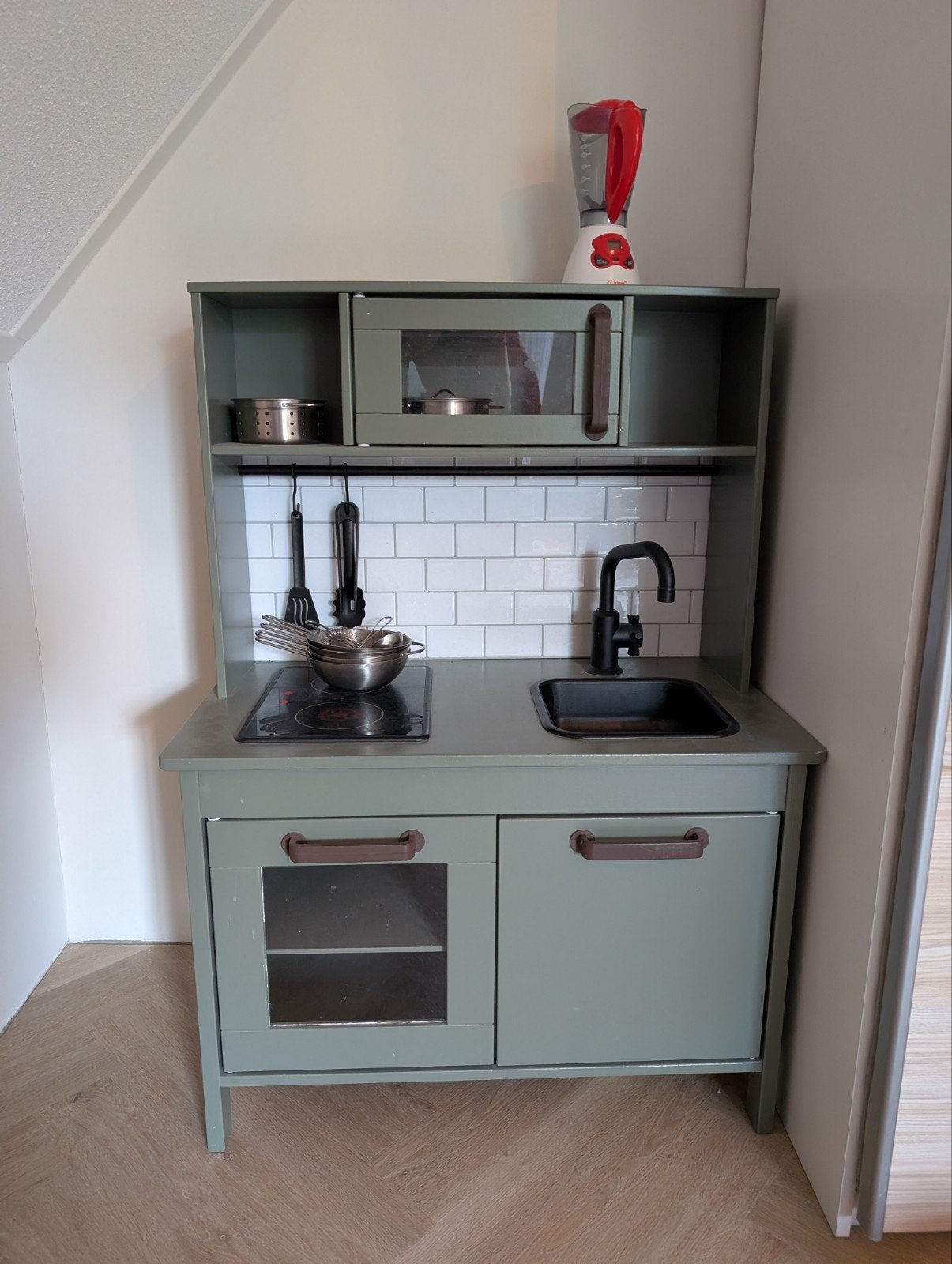 Ikea Duktig speelkeukentje met veel accessoires, Ophalen, Gebruikt, Jongen of Meisje