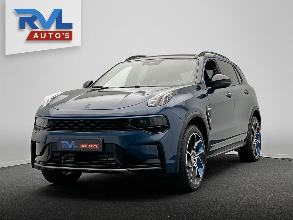 Lynk & Co 01 1.5 261PK Plug-in Hybrid *Zwarte Hemel* Stuurwi, Stof, Euro 6, Blauw, Plug-in hybride