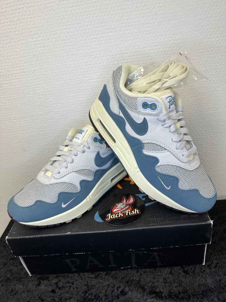 Nike air Max 1 Waves aqua - size 36, Overige kleuren, Nieuw, Ophalen of Verzenden, Sneakers of Gympen