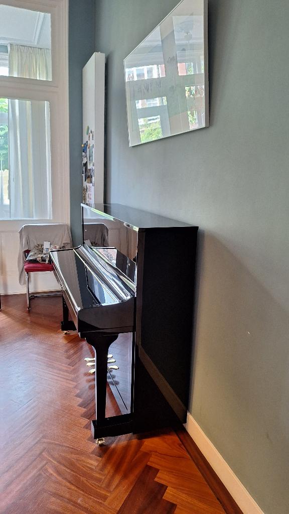 Piano merk Ritmuller, Muziek en Instrumenten, Piano's, Ophalen, Gebruikt, Zwart, Piano