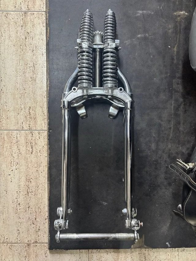 Harley-Davidson Springer voorvork – Chroom, Ophalen of Verzenden