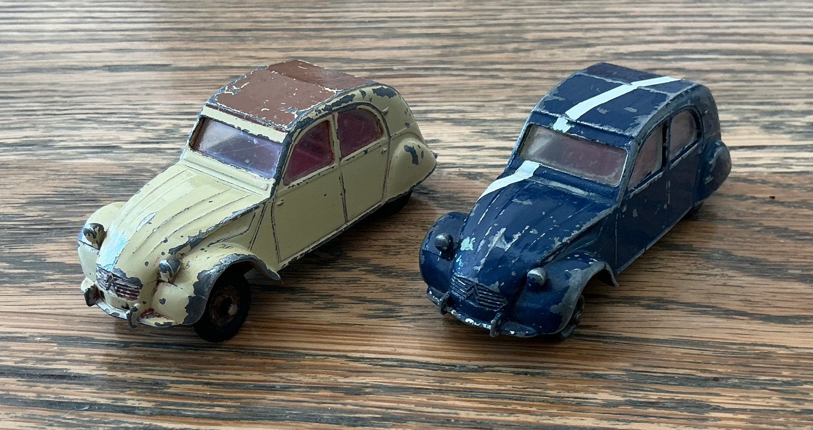OUDE VINTAGE DINKY TOYS CITROËN 2 CV VANAF 5 EURO, Ophalen of Verzenden, Gebruikt, Auto, Overige merken