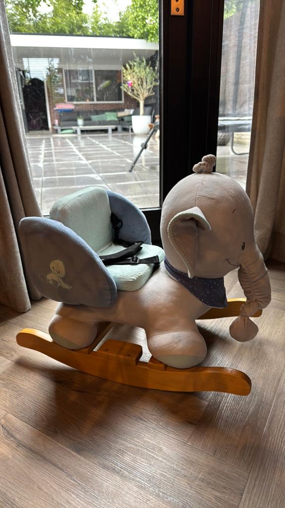 Nattou Schommel olifant hobbel, Ophalen, Nieuw