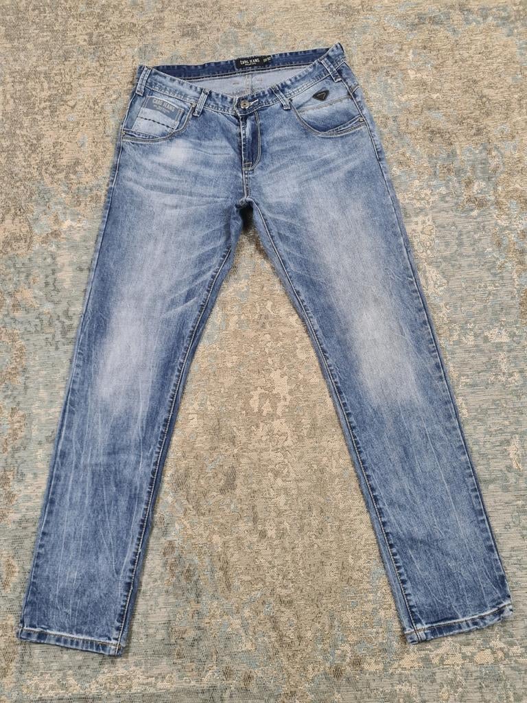 CARS JEANS W33 L32 Straight STRETCH Bronno3332 Blauw, Kleding | Heren, Blauw, Zo goed als nieuw, W33 - W34 (confectie 48/50), Generaal Vetterstraat 67, 1059 BT Amsterdam