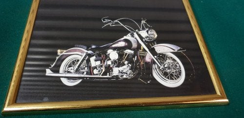 prent harly davidson ingelijst, Ophalen of Verzenden, 'T Olde Gre-j, Info@toldegrej.nl, Endepoelstraat 20f Didam