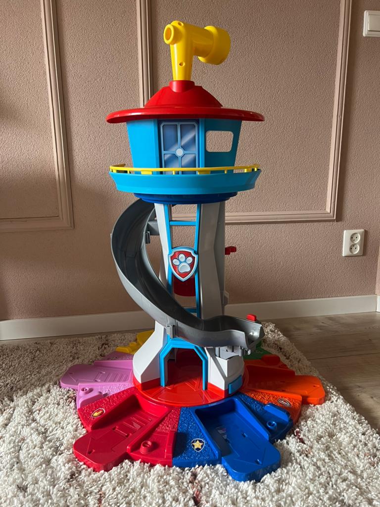 Uitkijktoren XXL Paw Patrol, Ophalen of Verzenden, Zo goed als nieuw, Handmatig, Overige merken