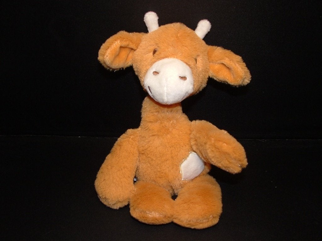 HAPPY HORSE KRUIDVAT GIRAFFE PLUCHE WOLLIG GOUDGEEL, Ophalen of Verzenden, Nieuw, Overige typen