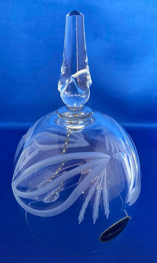Kristallen bel van Beska, Antiek en Kunst, Antiek | Glas en Kristal, Ophalen of Verzenden