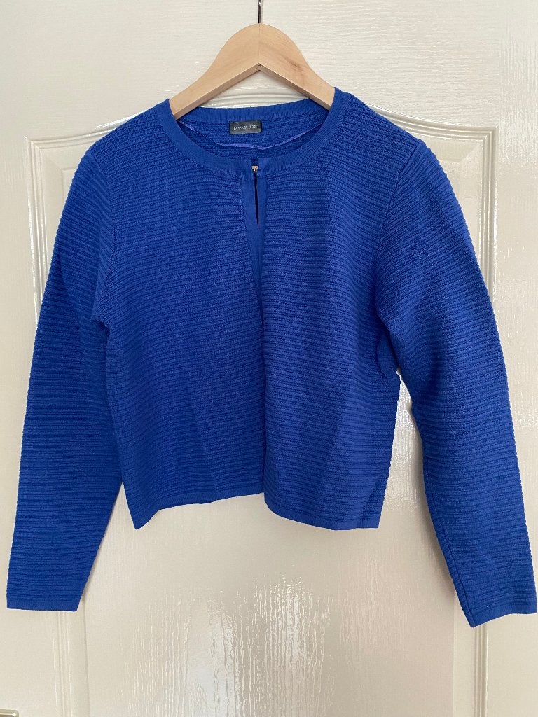 Kobalt kleurig vestje, Maat 38/40 (M), Blauw, Ophalen of Verzenden, Barbara Lebek