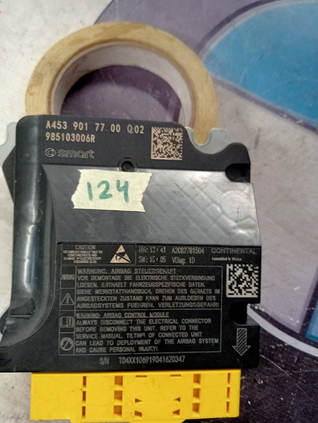 Airbag Module Smart Forfour artikelnummer 985103006R, Gebruikt, -, -, Ophalen of Verzenden