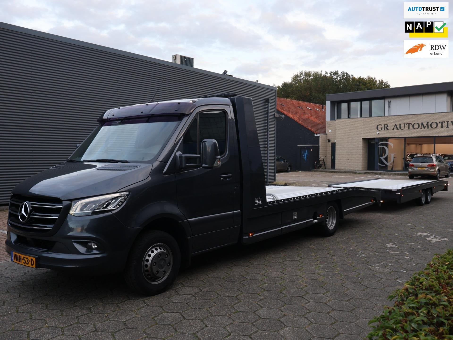 Mercedes-Benz Sprinter 519 V6 Tijhof Special Edition Automaa, Auto's, Automaat, Achterwielaandrijving, Gebruikt, 190 pk